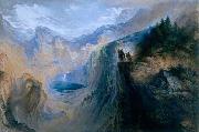 John Martin Manfred on the Jungfrau china oil painting artist